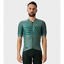 Веломайка мужская ALE MAGLIA MC / SS JERSEY PLAY PR-E VERDE FOGLIA/LEAF GREEN